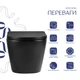 Унитаз подвесной Qtap Jay Ultra Quiet 485х360х320 мм, Matt Black, сиденьем Slim Duroplast/ Soft-close/ Quick Relase QT07335177MB - изображение 3