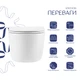 Унитаз подвесной Qtap Taurus безободковый с сиденьем Soft-close QTTAU26W45428 - изображение 3