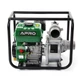 Бензиновая мотопомпа APRO WP-60, 6.5 л.с., 60 м³/ч, 30м, 4-тактная - изображение 2