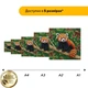 Дерев'яний фігурний пазл Червона Панда, А4, Картонна коробка 100 елементів - изображение 2