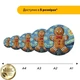 Дерев'яний фігурний пазл Прянична Мозаїка, А1, Картонна коробка 500+ елементів - изображение 2