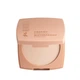 Пудра для лица водостойкая компактная Neverti Creamy Dimension (NP202), 006 Medium Beige Темно-бежевая - изображение 3