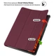 Чохол до планшета BeCover Smart Case Lenovo Yoga Tab 11 2025 (11.1") TB-710FU Red Wine (715095) - зображення 5