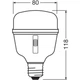 Лампочка Osram LED T80 GROW 20W CL 230V FR E27 (4058075845800) - изображение 9