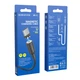 Кабель USB Borofone BX41 Amiable зарядний кабель для USB-C, 1 м, струм до 2.4A - зображення 2