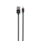 Кабель USB Hoco X35 Premium Charging USB - Lightning 2.4A 0.25m Черный - изображение 1
