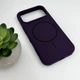 Чохол для смартфона Cosmic Silicone Case Magnetic for Apple iPhone 17 Pro 30,Dark Purple (SilMag17P-30) - изображение 4