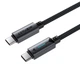 Кабель ACEFAST USB-C to USB-C 60 W |1.2m, 60W/3A| Black - зображення 3