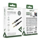 Кабель ACEFAST 3.5mm AUX audio adapter cable J10 |1.2m| Black - изображение 7