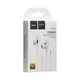 Дротові навушники 3.5mm Hoco M1 Pro вакуумні з мікрофоном 1.2m White - изображение 2