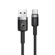 Кабель ACEFAST USB-A to USB-C алюмінієвий alloy charging data cable C22-04 |1.2m, 3A| Black - зображення 1