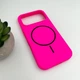 Чохол для смартфона Cosmic Silicone Case Magnetic for Apple iPhone 17 Pro 52,Shiny Pink (SilMag17P-52) - изображение 4