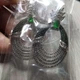 Серьги с зелеными цирконами ( 9504 ) - изображение 4