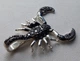 Серебряный кулон Скорпион 6.8 гр (07789) - изображение 3