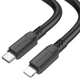 Кабель USB Borofone BX81 PD Type-C to Lightning Черный - изображение 1