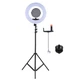 Лампа Fill Light 96W 480 светодиодов 3200-5500K USB черный для видео и визажа FD-480II - изображение 3