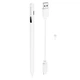 Стилус Borofone BG101 активный емкость аккумулятора 130mAh USB Type-C белый для iPad - изображение 4