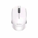 Беспроводная мышь Fantech W190 Silent Click 1600DPI белая для дома и офиса легкая эргономичная - изображение 1