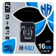 Карта памяти Hi-Rali MicroSDHC 16 ГБ UHS-1 класс 10 с адаптером для хранения и переноса данных черный - изображение 1