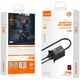 Авто мото інвертор 60W 1USB 1USB-C 12-24V алюмінієвий чорний LDNIO C108 для заряджання гаджетів - зображення 2