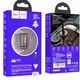 Авто зарядний пристрій Hoco NZ1 36Вт 2 USB Micro алюмінієвий сплав сірий - зображення 2