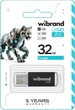 USB флешка Wibrand 32 ГБ USB 2.0 черный металл пластик для хранения данных - изображение 4