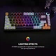 Ігрова клавіатура Fantech ATOM96 MK890V2 MIZU Red Switch USB RGB компактна 96 клавіш синя ABS пластик - зображення 4