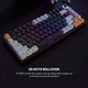 Ігрова клавіатура Fantech ATOM96 MK890V2 MIZU Red Switch USB RGB компактна 96 клавіш синя ABS пластик - зображення 5