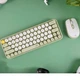 Беспроводной комплект клавиатура и мышь Fantech Go WK896 зеленый 65 клавиш USB адаптер 2.4GHz Bluetooth ABS пластик - изображение 8