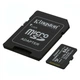 Карта памяти Kingston Canvas Select Plus microSDXC 64GB UHS-I A1 черный с адаптером - изображение 5