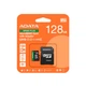 Карта пам'яті microSDXC (UHS-1 U3) A-DATA SPEED PLUS 128Gb Class 10 V30 A2 (R-180Mb/s W160Mb/s) (adapter SD) (UD128GUI3V30A2SP-RA1) - изображение 2