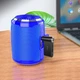 Автомобільний Bluetooth адаптер Hoco E58 AUX IN 140mAh чорний з мікрофоном та Type-C - зображення 8