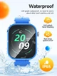 Дитячий смарт годинник Hoco Y101 4G GPS 1 83 дюйми 680mAh Синій ABS пластик силікон для дітей - зображення 8