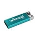 USB флешка 16 ГБ Wibrand Chameleon серебро металл для хранения данных - изображение 5