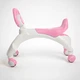 Ходунки-біговел дитячі 4 колеса з вушками-ручками BABY WALKER, Рожевий - зображення 4