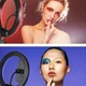 Лампа RGB 45 см с адаптером и пультом для фото и видео съемки черный - изображение 8