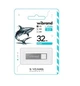 USB флешка Wibrand 32Гб Shark серебро USB 2.0 металл для хранения и переноса данных - изображение 4