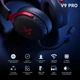 Навушники MCHOSE V9 PRO Black Бездротова Ігрова Гарнтура, Радиоканал/Bluetooth/3.5мм. Знімний Мікрофон, RGB Підсвічування, 7.1 Акумулятор 250 Годин. PC/PS4/PS5/Switch/Xbox - зображення 7
