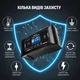 Зарядний пристрій HTRC P15 15A 12V/24V для автомобільних АКБ LiFePO4, AGM, GEL | Розумна зарядка з функцією Repair - изображение 4