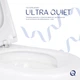 Унитаз подвесной Qtap Robin ML Ultra Quiet 490×365×325 мм, с сиденьем Soft-close MagLock, White QTROBML26W49621 - изображение 5