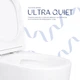 Унитаз напольный Qtap Evia Ultra Quiet 630×350×795 мм с сиденьем Soft-close, White QTEVI27W49258 - изображение 5