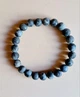 Браслет из натурального камня ларвикит (лабрадорит). 210. - изображение 1