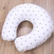 Подушка для кормления Baby Veres "Comfort Velour stars grey" 150х57 - изображение 2