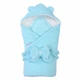 Конверт-ковдра з капюшоном Baby Veres ''Velour mint'' 80*80 - зображення 1