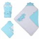 Конверт-ковдра з капюшоном Baby Veres ''Velour mint'' 80*80 - зображення 2