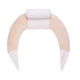 Подушка для годування Baby Veres "Comfort Lux Velour stars beige" 200х75 - зображення 5