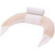 Подушка для годування Baby Veres "Comfort Lux Velour stars beige" 200х75 - зображення 6