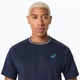 Мужская Футболка Asics GAME SS TOP Темно-синий S (2041A379-400 S) - изображение 4
