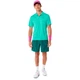 Чоловіче поло Asics MATCH JACQUARD POLO SS TOP Зелений L (2041A387-300 L) - изображение 4