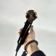 Профессиональный фен для укладки с ионизацией DRY HAIR EFFICIENTLY, универсальный фен для волос с 3 режимами работы и защитой от перегрева, компактный и мощный фен с насадкой для сушки и укладки, черный, DHE-026-Black - изображение 11
